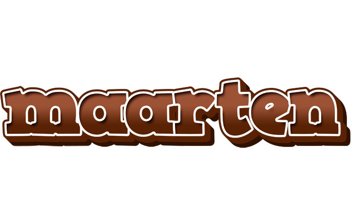 Maarten brownie logo