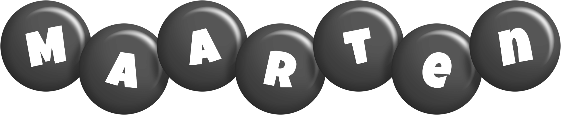 Maarten candy-black logo