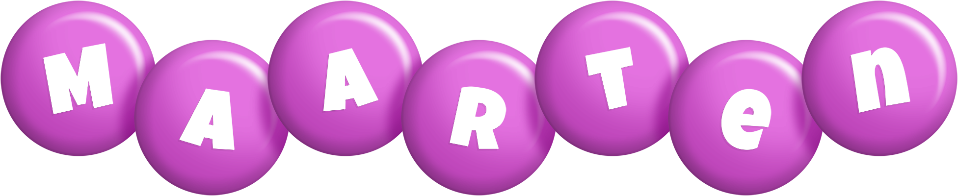 Maarten candy-purple logo