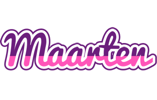 Maarten cheerful logo