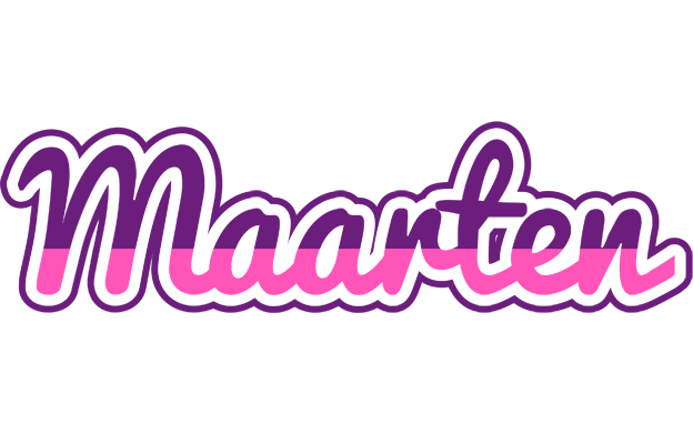 Maarten cheerful logo