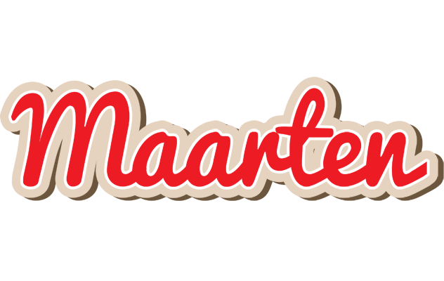 Maarten chocolate logo
