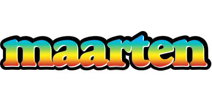 Maarten color logo