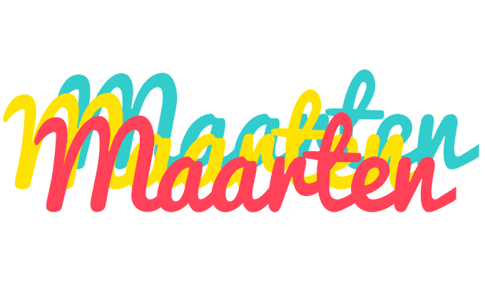 Maarten disco logo
