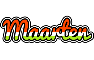 Maarten exotic logo