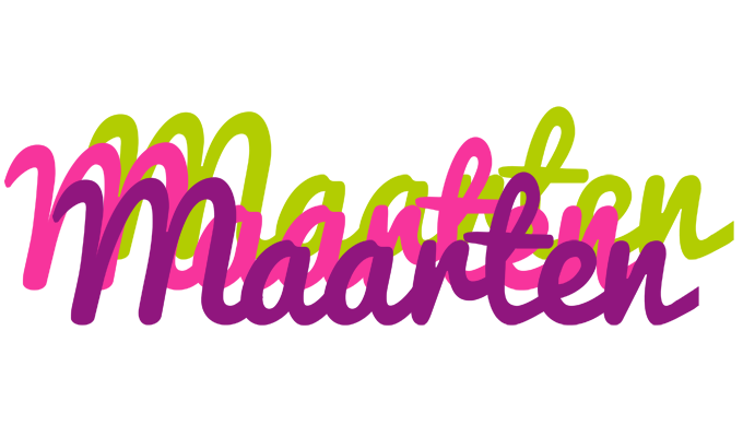 Maarten flowers logo