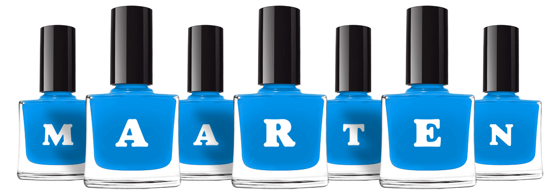 Maarten glossy logo