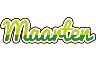 Maarten golfing logo