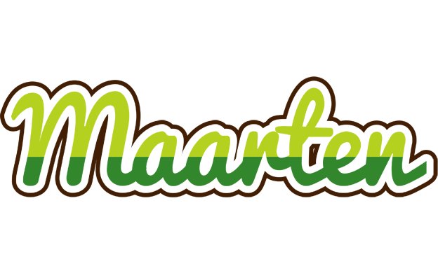 Maarten golfing logo