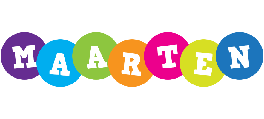 Maarten happy logo