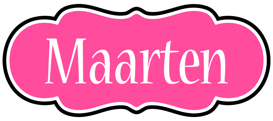 Maarten invitation logo
