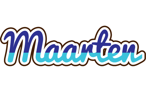 Maarten raining logo