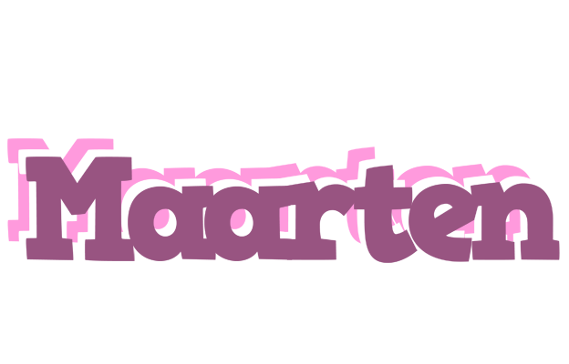 Maarten relaxing logo