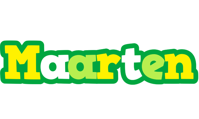 Maarten soccer logo