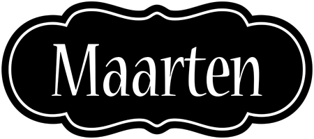 Maarten welcome logo