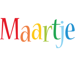 Maartje birthday logo