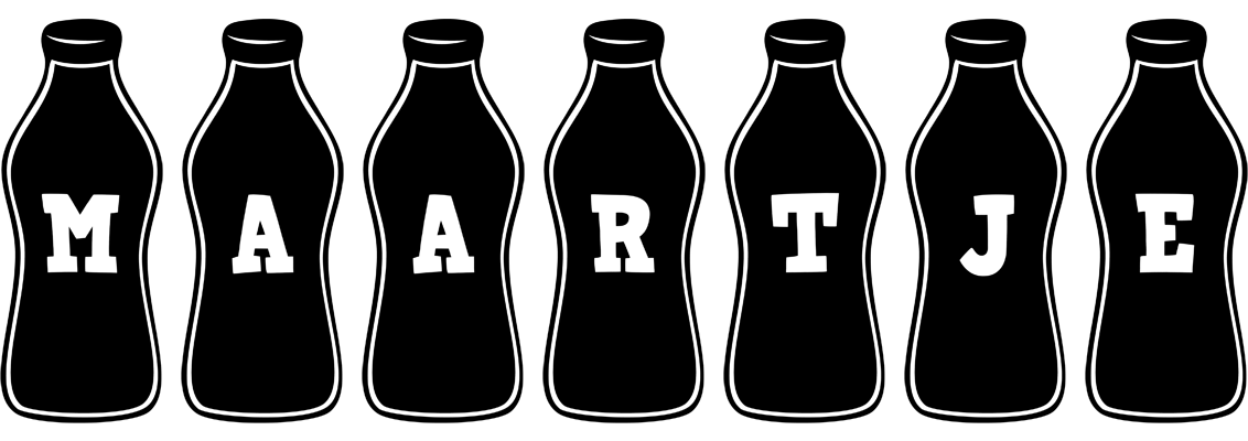 Maartje bottle logo