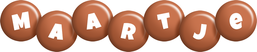 Maartje candy-brown logo