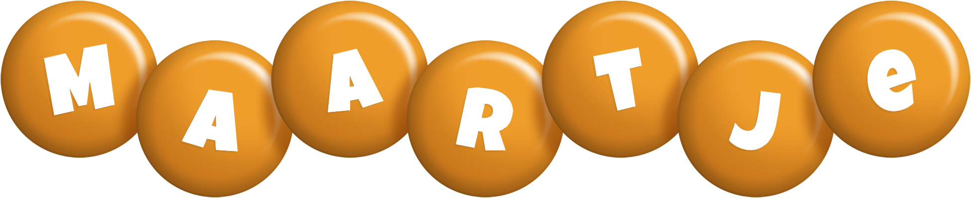 Maartje candy-orange logo
