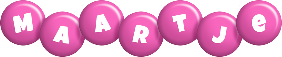 Maartje candy-pink logo