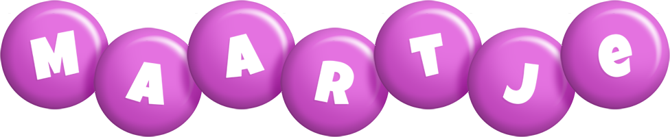 Maartje candy-purple logo