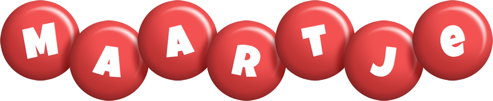 Maartje candy-red logo