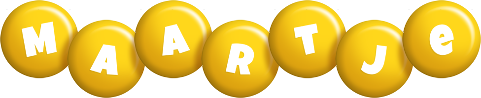 Maartje candy-yellow logo