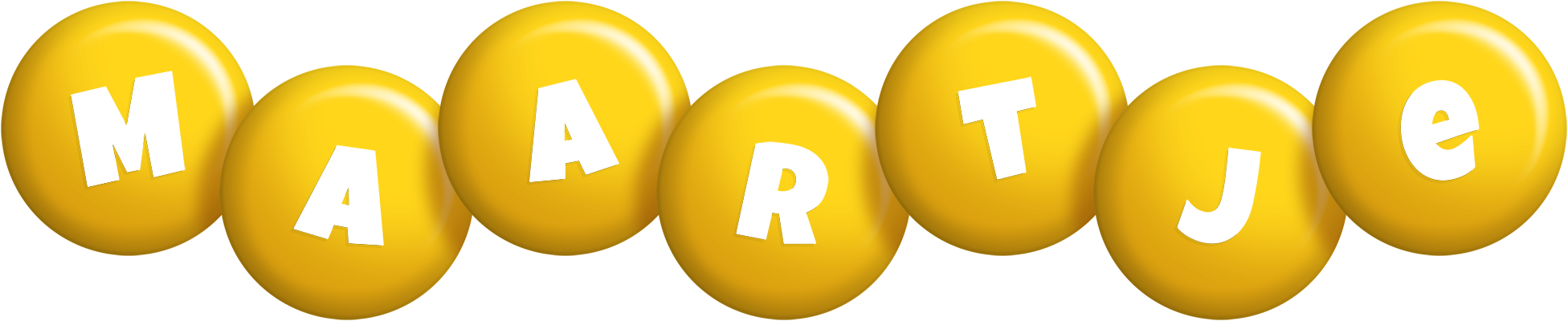 Maartje candy-yellow logo