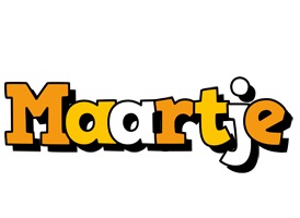 Maartje cartoon logo