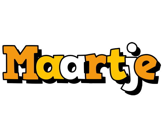 Maartje cartoon logo