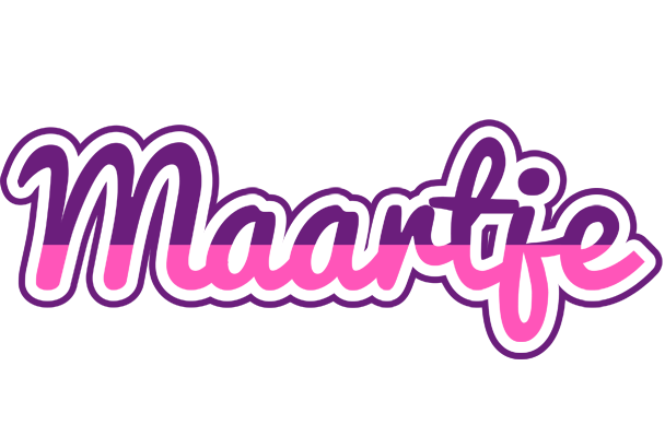 Maartje cheerful logo