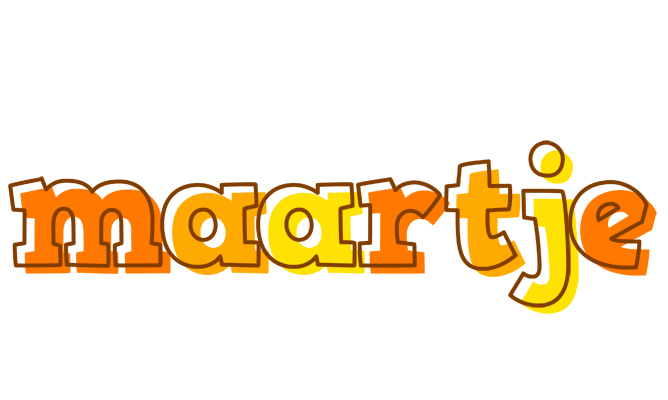 Maartje desert logo