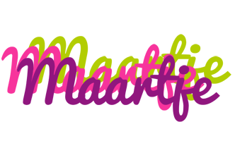 Maartje flowers logo