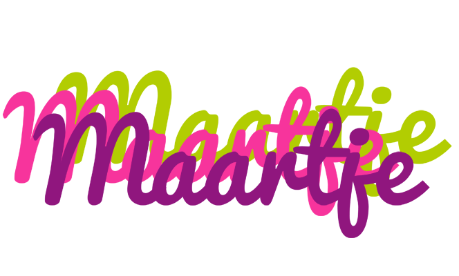 Maartje flowers logo