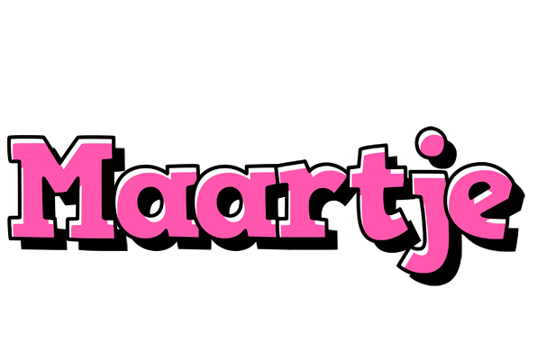 Maartje girlish logo
