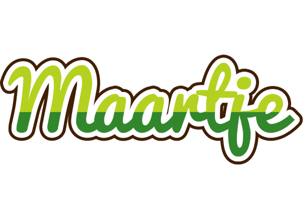 Maartje golfing logo