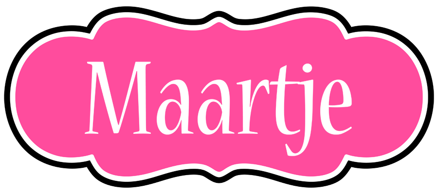 Maartje invitation logo