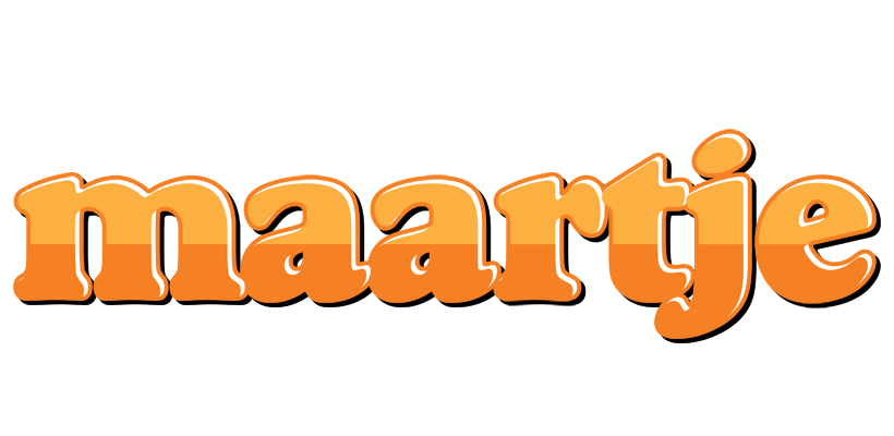 Maartje orange logo