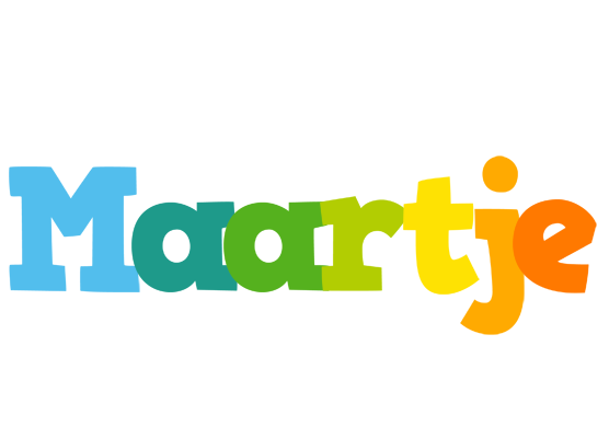 Maartje rainbows logo