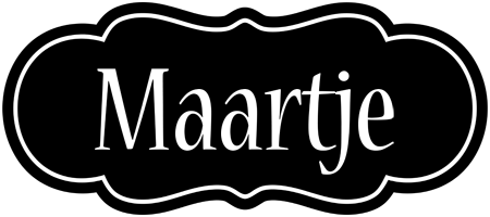 Maartje welcome logo