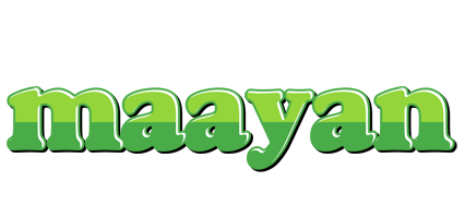 Maayan apple logo