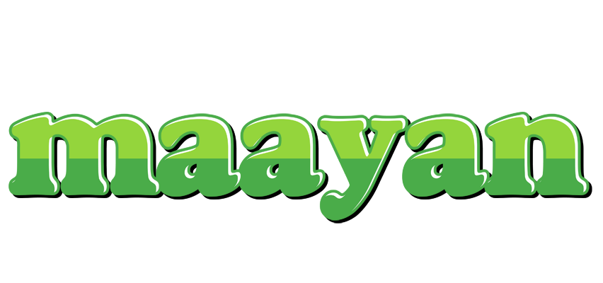 Maayan apple logo