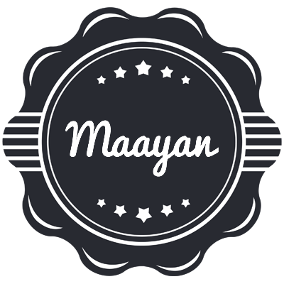 Maayan badge logo