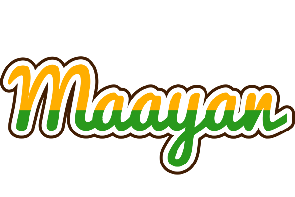 Maayan banana logo