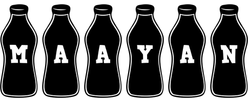 Maayan bottle logo