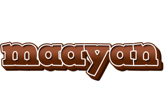 Maayan brownie logo