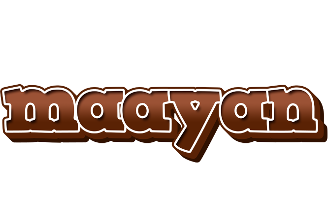 Maayan brownie logo