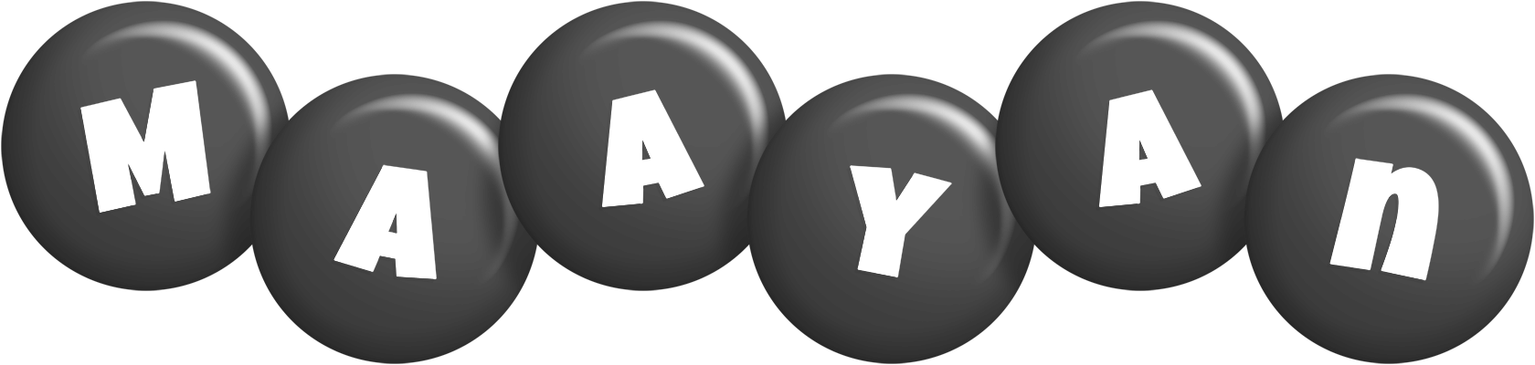 Maayan candy-black logo