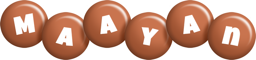 Maayan candy-brown logo