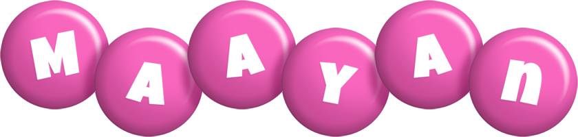 Maayan candy-pink logo